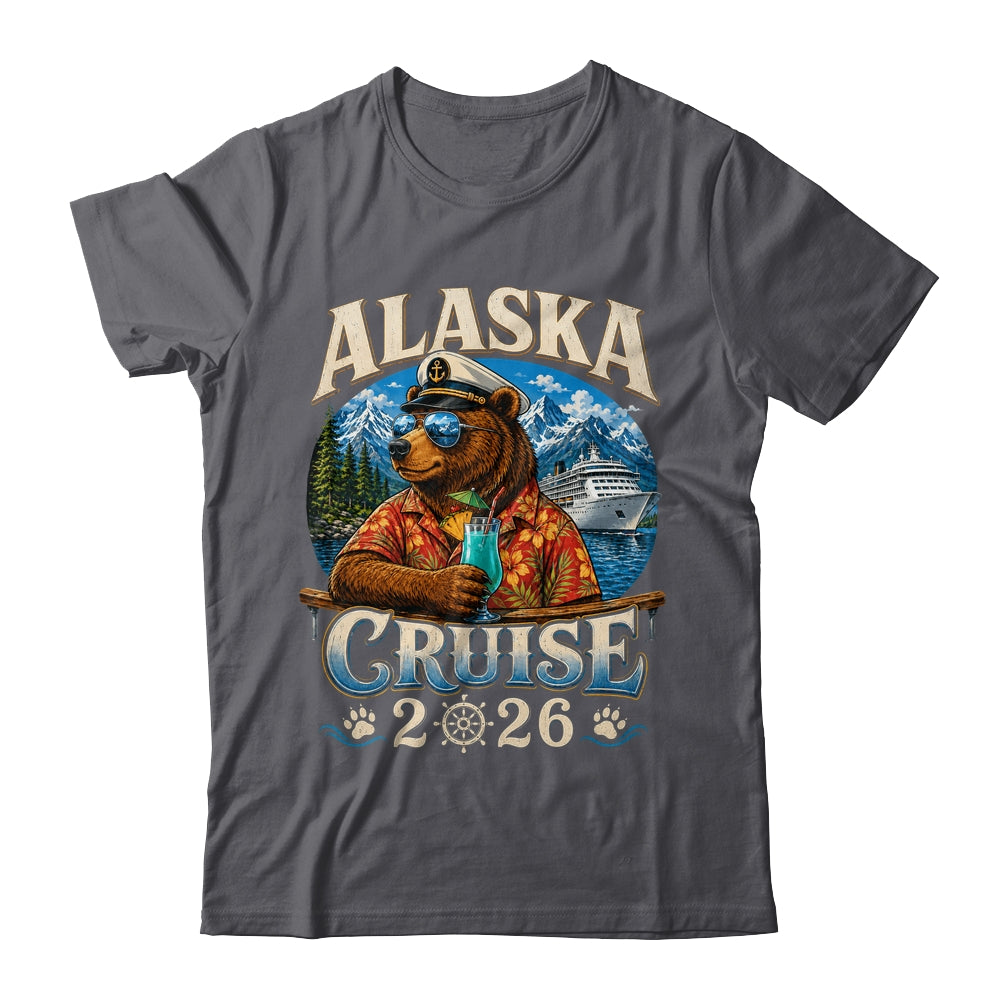 Bear Alaska Cruise 2026 Matching Family Summer Vacation Trip Shirt & Hoodie | siriusteestore