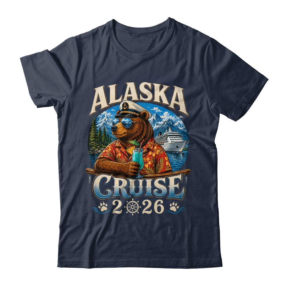 Bear Alaska Cruise 2026 Matching Family Summer Vacation Trip Shirt & Hoodie | siriusteestore