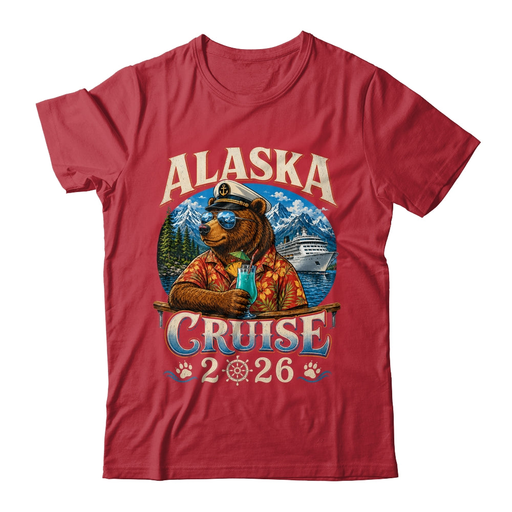 Bear Alaska Cruise 2026 Matching Family Summer Vacation Trip Shirt & Hoodie | siriusteestore