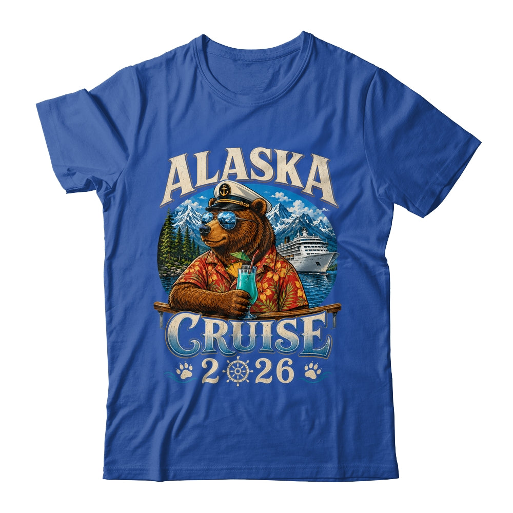 Bear Alaska Cruise 2026 Matching Family Summer Vacation Trip Shirt & Hoodie | siriusteestore