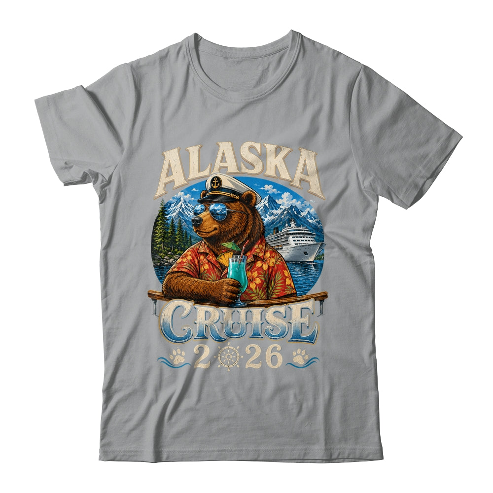 Bear Alaska Cruise 2026 Matching Family Summer Vacation Trip Shirt & Hoodie | siriusteestore