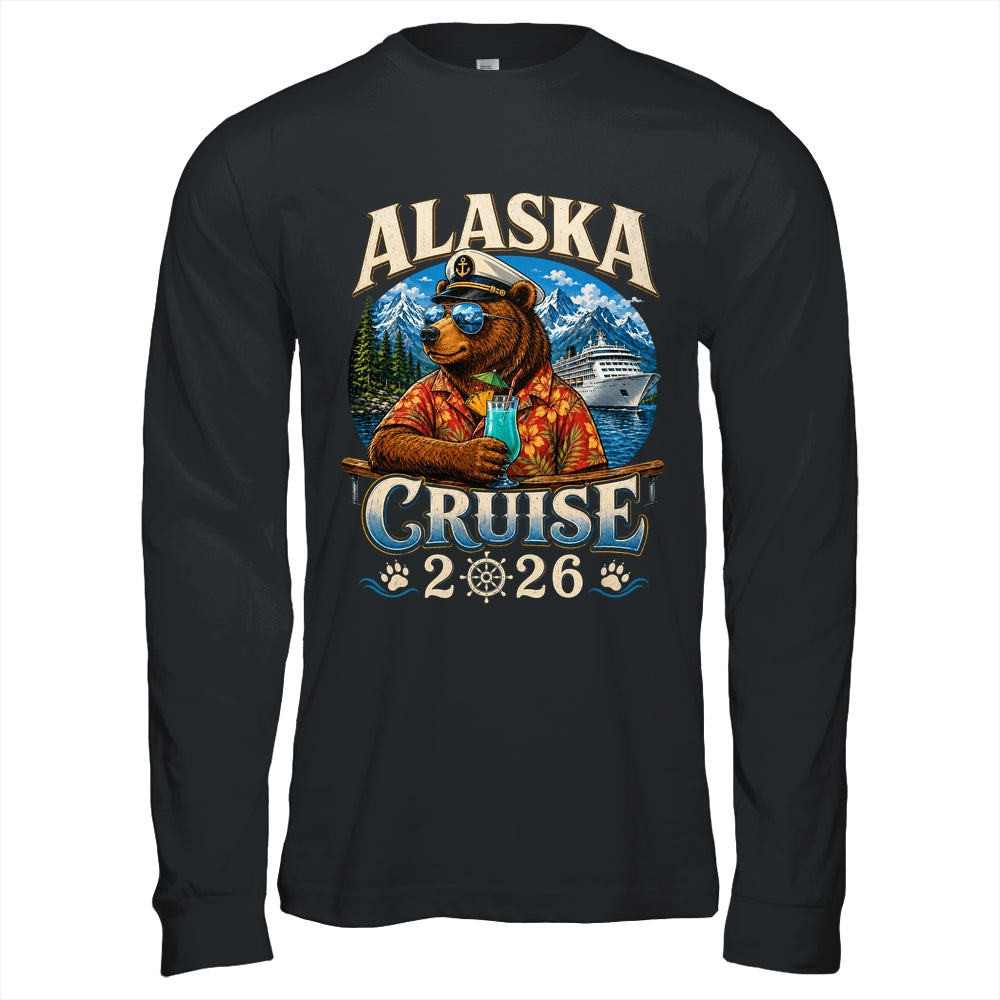 Bear Alaska Cruise 2026 Matching Family Summer Vacation Trip Shirt & Hoodie | siriusteestore