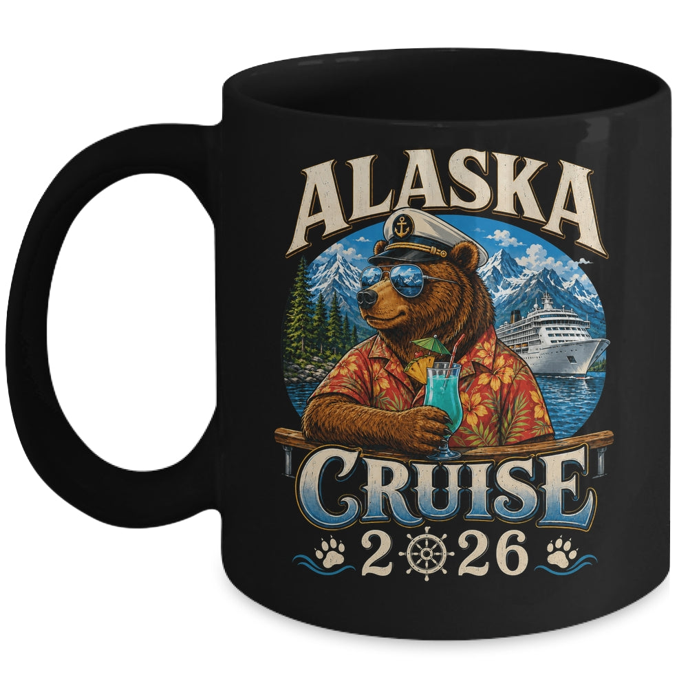 Bear Alaska Cruise 2026 Matching Family Summer Vacation Trip Mug | siriusteestore