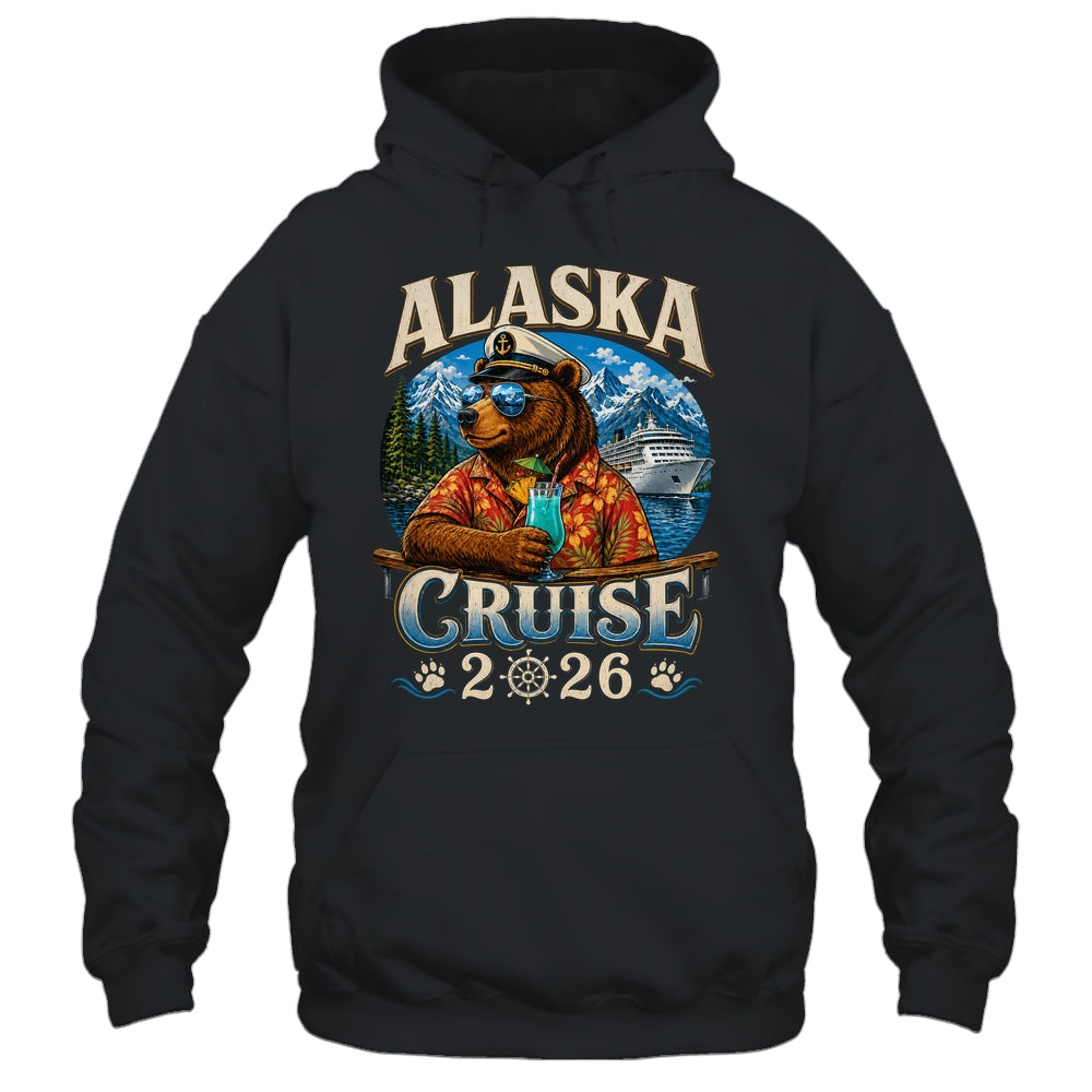 Bear Alaska Cruise 2026 Matching Family Summer Vacation Trip Shirt & Hoodie | siriusteestore