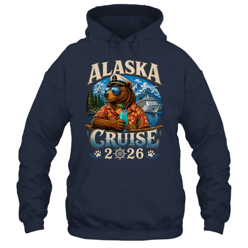 Bear Alaska Cruise 2026 Matching Family Summer Vacation Trip Shirt & Hoodie | siriusteestore