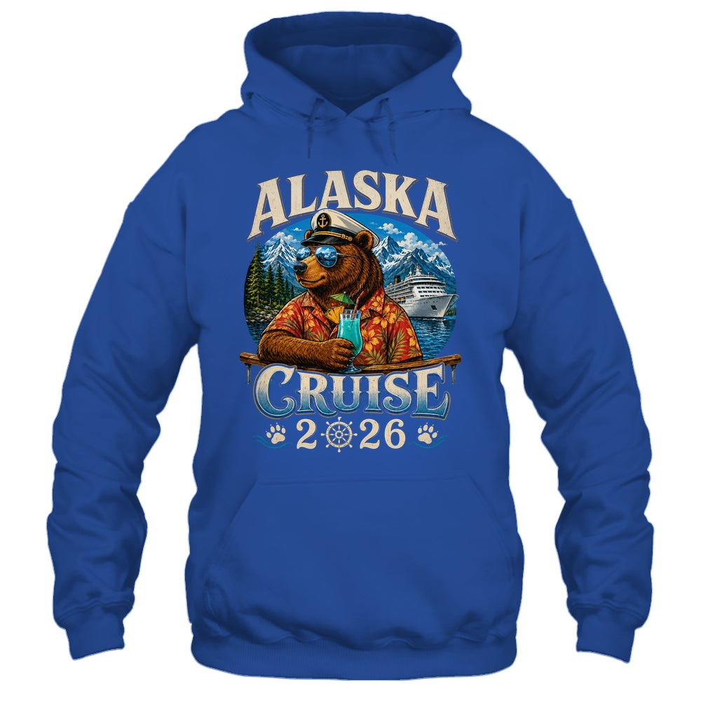 Bear Alaska Cruise 2026 Matching Family Summer Vacation Trip Shirt & Hoodie | siriusteestore