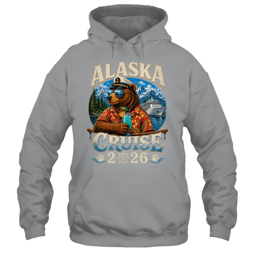 Bear Alaska Cruise 2026 Matching Family Summer Vacation Trip Shirt & Hoodie | siriusteestore