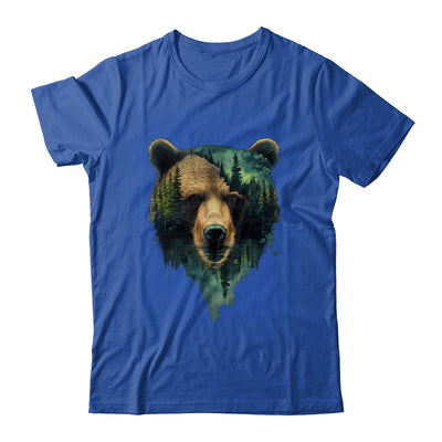 Bear Artwork Portrait Wildlife Forest Nature Lover Art Shirt & Hoodie | siriusteestore