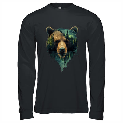 Bear Artwork Portrait Wildlife Forest Nature Lover Art Shirt & Hoodie | siriusteestore