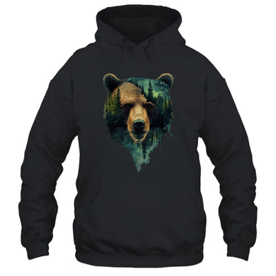 Bear Artwork Portrait Wildlife Forest Nature Lover Art Shirt & Hoodie | siriusteestore