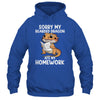Bearded Dragon Ate Homework Funny Bearded Boys Girls Kids Shirt & Tank Top | siriusteestore