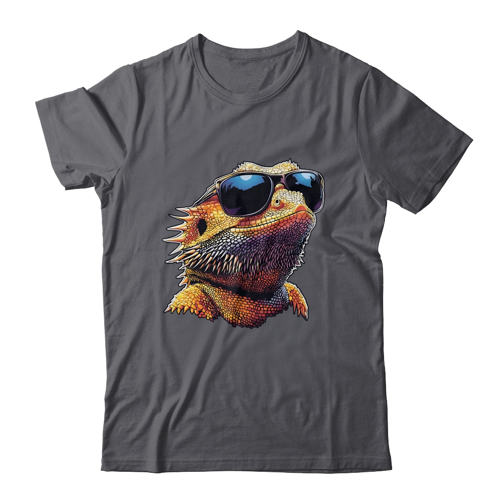 Bearded Dragon Lover Bearded Dragon Sunglasses Art Men Women Shirt & Tank Top | siriusteestore