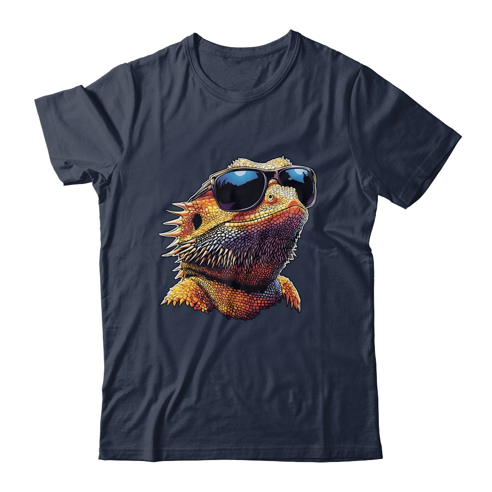 Bearded Dragon Lover Bearded Dragon Sunglasses Art Men Women Shirt & Tank Top | siriusteestore