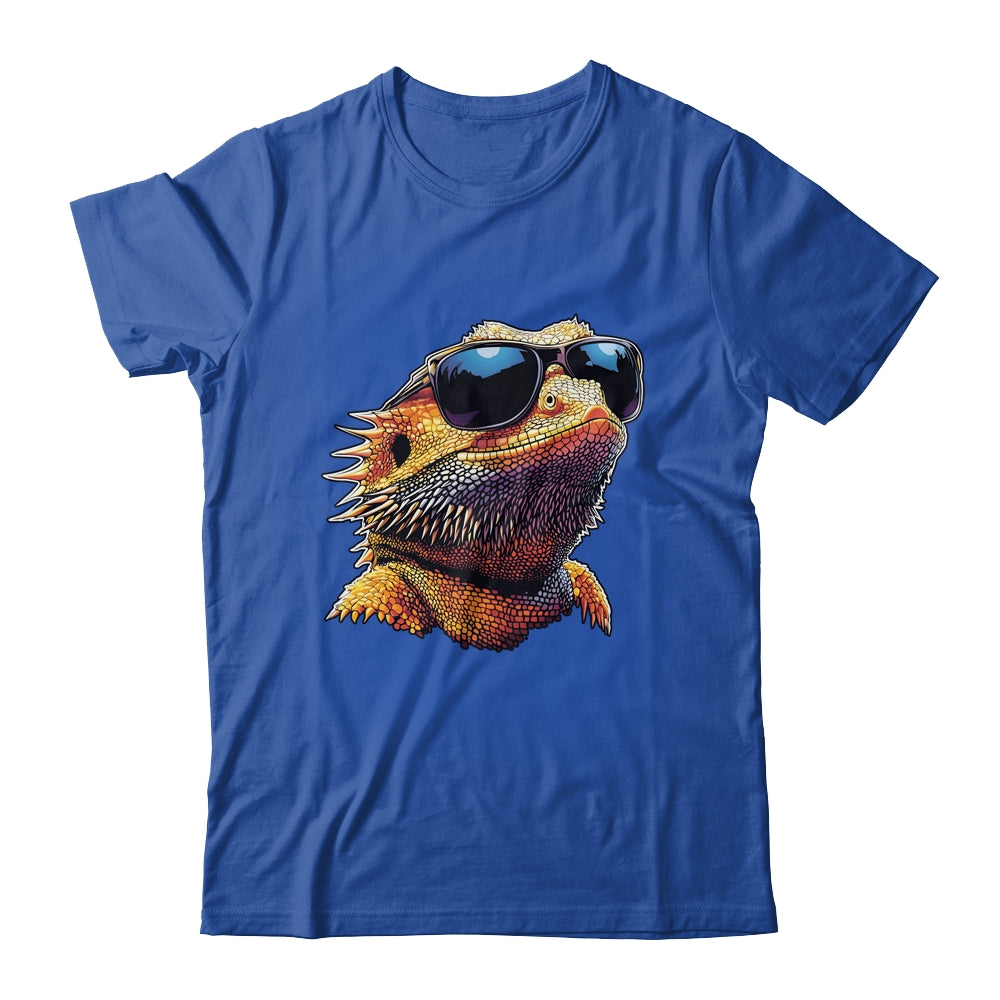 Bearded Dragon Lover Bearded Dragon Sunglasses Art Men Women Shirt & Tank Top | siriusteestore