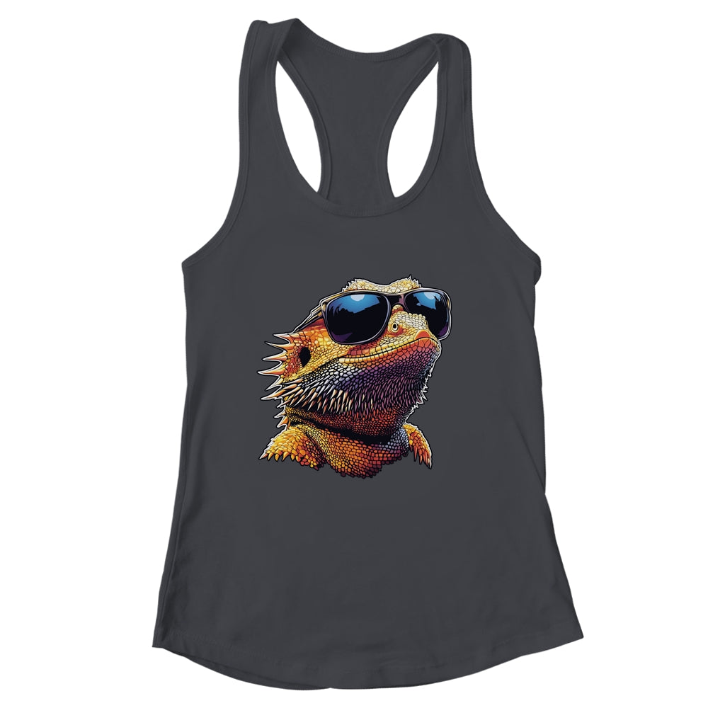 Bearded Dragon Lover Bearded Dragon Sunglasses Art Men Women Shirt & Tank Top | siriusteestore