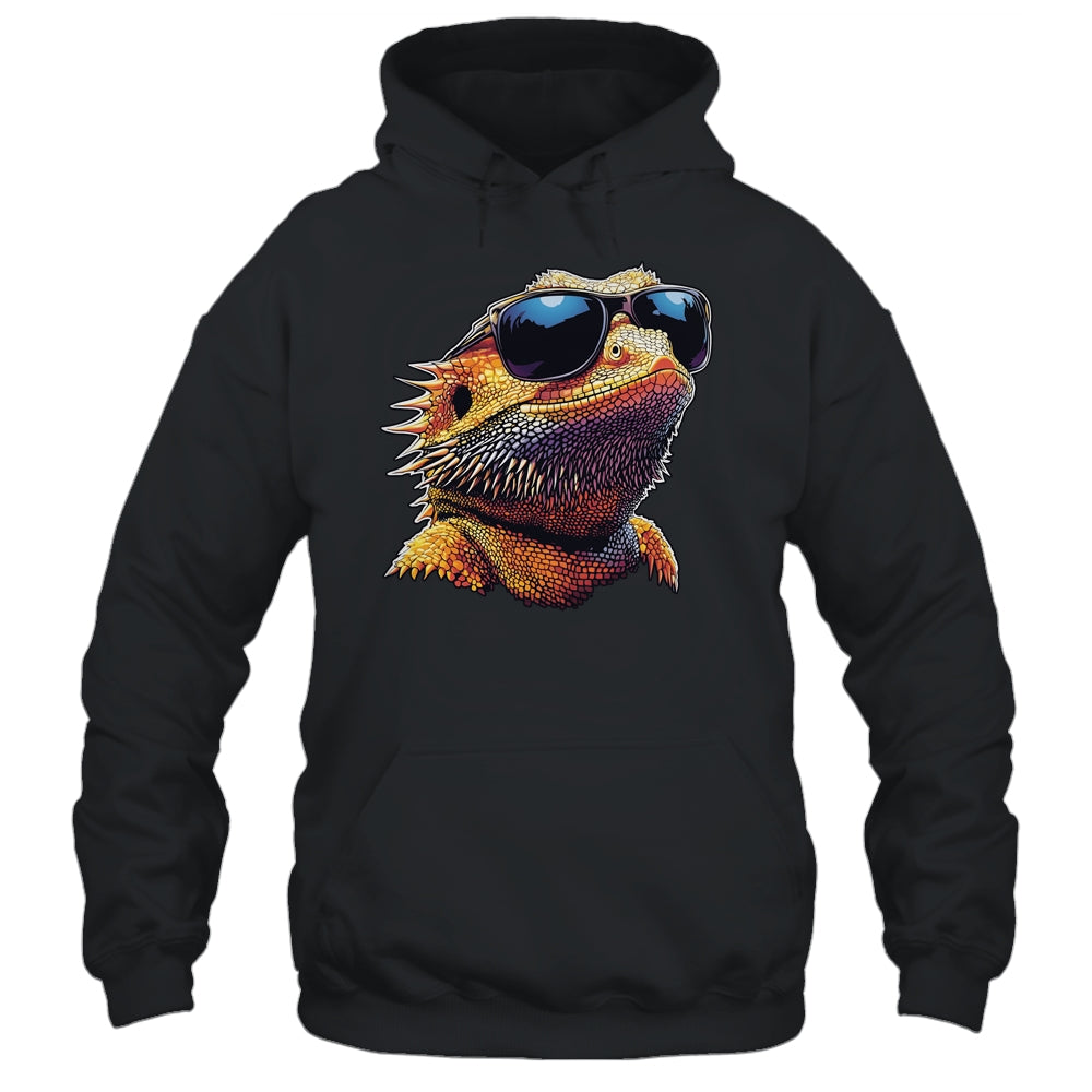 Bearded Dragon Lover Bearded Dragon Sunglasses Art Men Women Shirt & Tank Top | siriusteestore