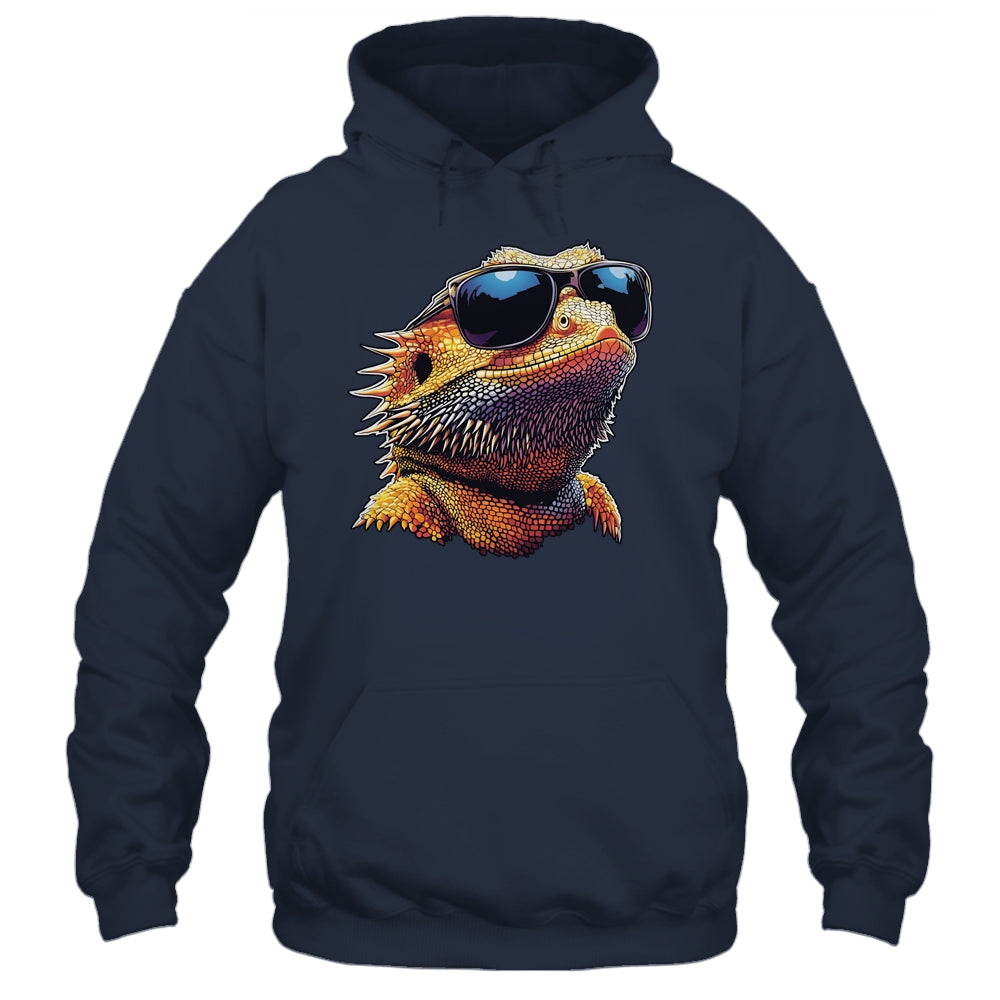 Bearded Dragon Lover Bearded Dragon Sunglasses Art Men Women Shirt & Tank Top | siriusteestore