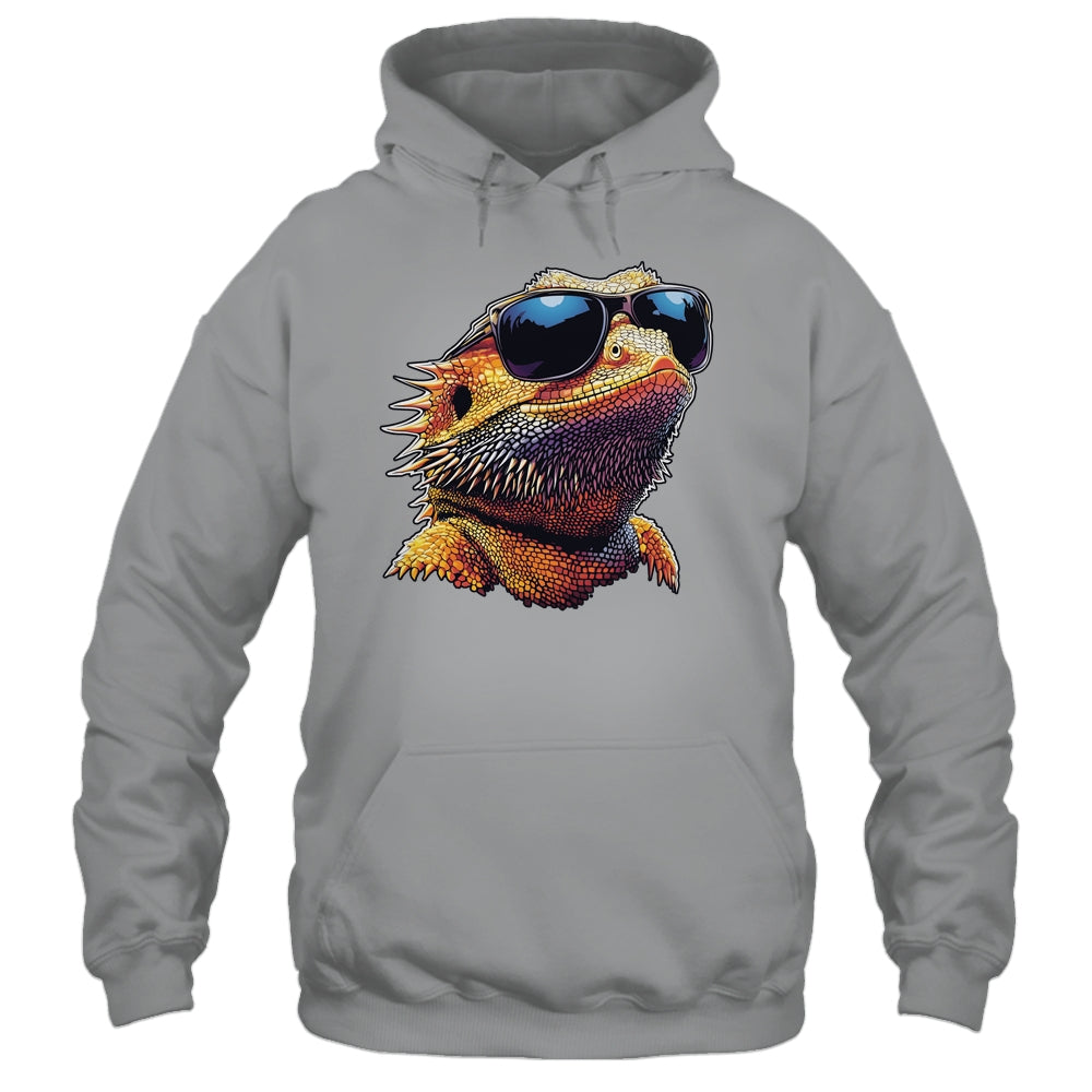 Bearded Dragon Lover Bearded Dragon Sunglasses Art Men Women Shirt & Tank Top | siriusteestore