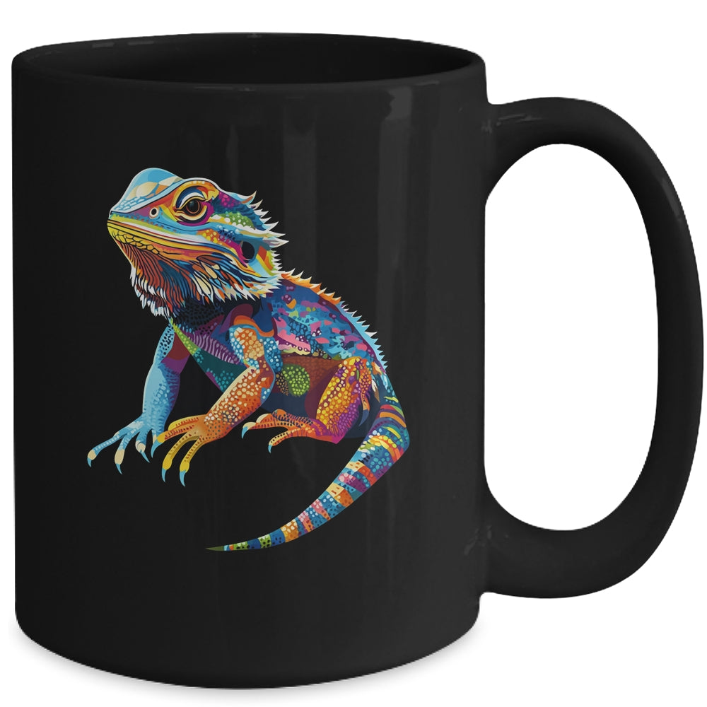 Bearded Dragon Lovers Pogona Enthusiast For Men Women Mug | siriusteestore