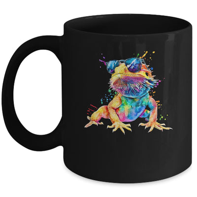 Bearded Dragon Men Women Boys Girls Colorful Watercolor Mug | siriusteestore