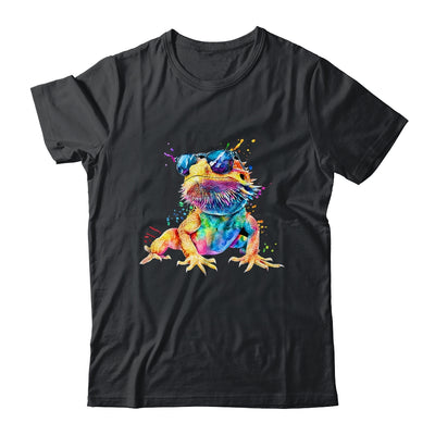 Bearded Dragon Men Women Boys Girls Colorful Watercolor Shirt & Tank Top | siriusteestore