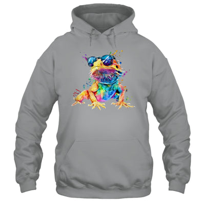 Bearded Dragon Men Women Boys Girls Colorful Watercolor Shirt & Tank Top | siriusteestore