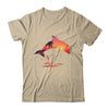Beautiful Dolphin Sunset Colorful Sunrise Dolphin Silhouette Shirt & Tank Top | siriusteestore