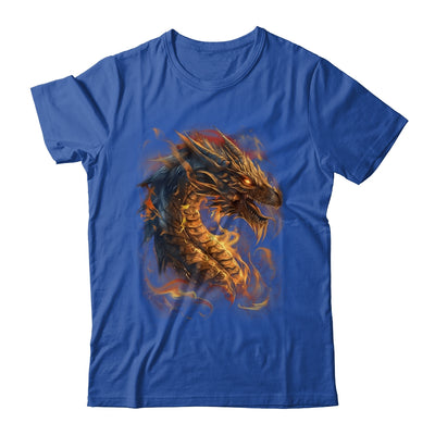 Beautiful Vintage Dragon Lover Fantasy Art Cool Illustration Shirt & Hoodie | siriusteestore