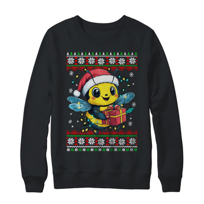 Bee Christmas Ugly Christmas Santa Hat Xmas For Bees Lover Shirt & Sweatshirt | siriusteestore