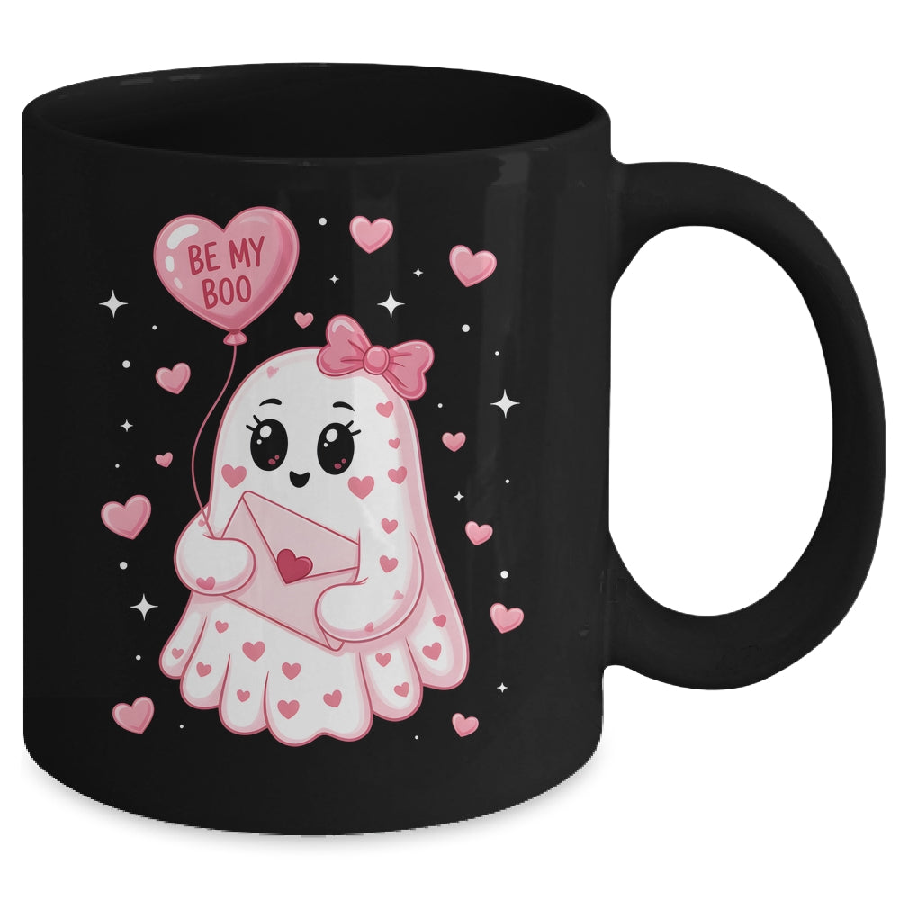 Bee My Boo Heart Boo Ghost Valentine Women Girl Kid Mug | siriusteestore