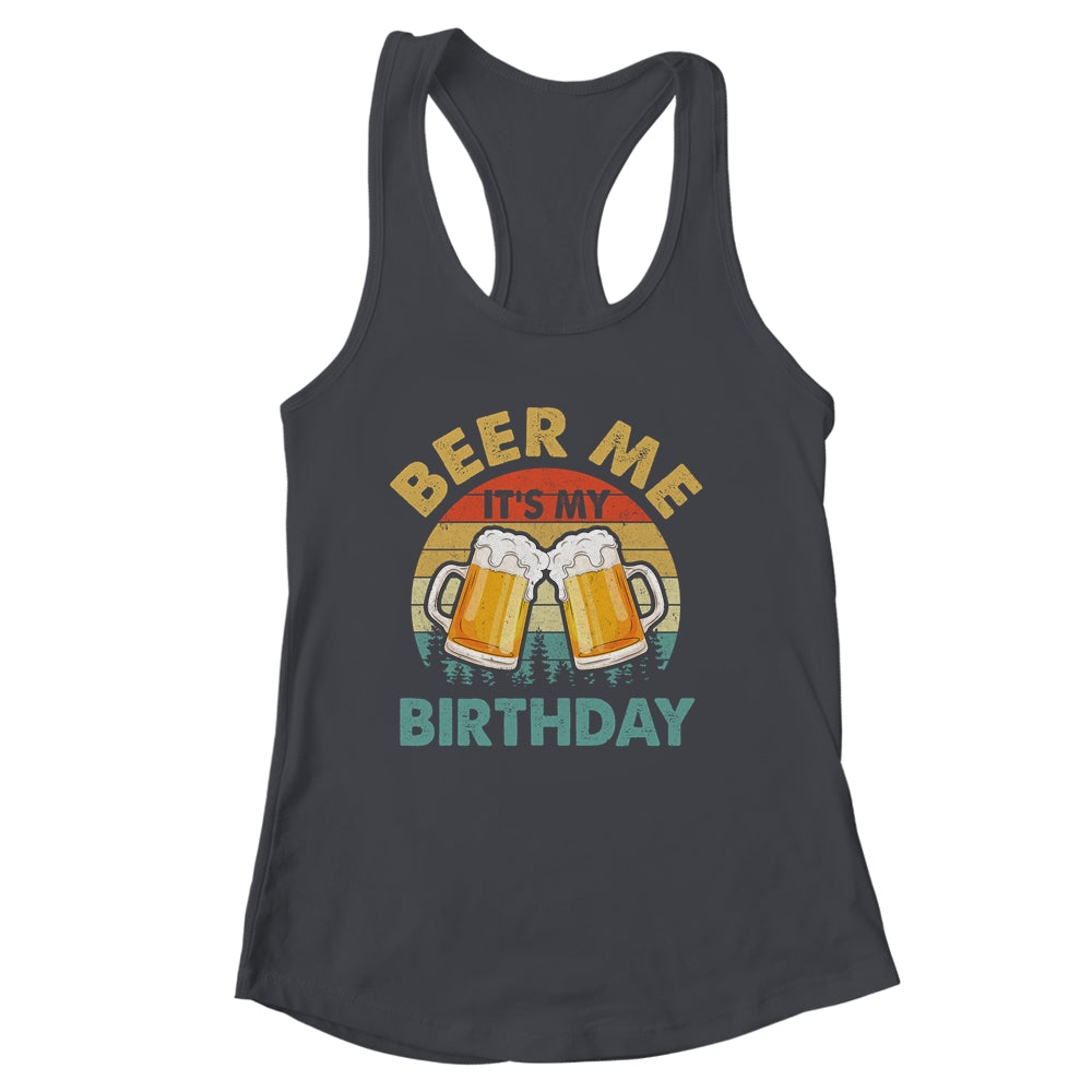 Beer Me It's My Birthday Party Family Matching Group Vintage Shirt & Tank Top | siriusteestore