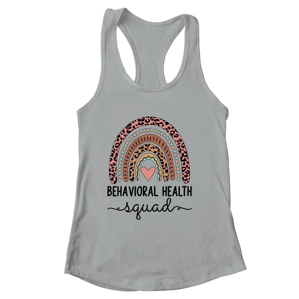 Behavioral Health Squad Cute Nurse Rainbow Shirt & Tank Top | siriusteestore