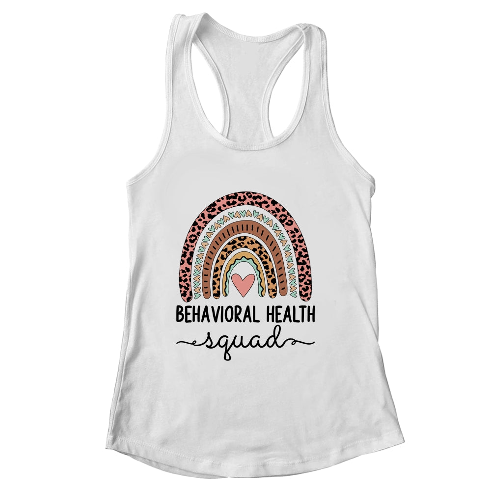 Behavioral Health Squad Cute Nurse Rainbow Shirt & Tank Top | siriusteestore