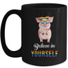 Believe In Yourself Lgbt Pride Pig Hope Everyone Respect Mug | siriusteestore