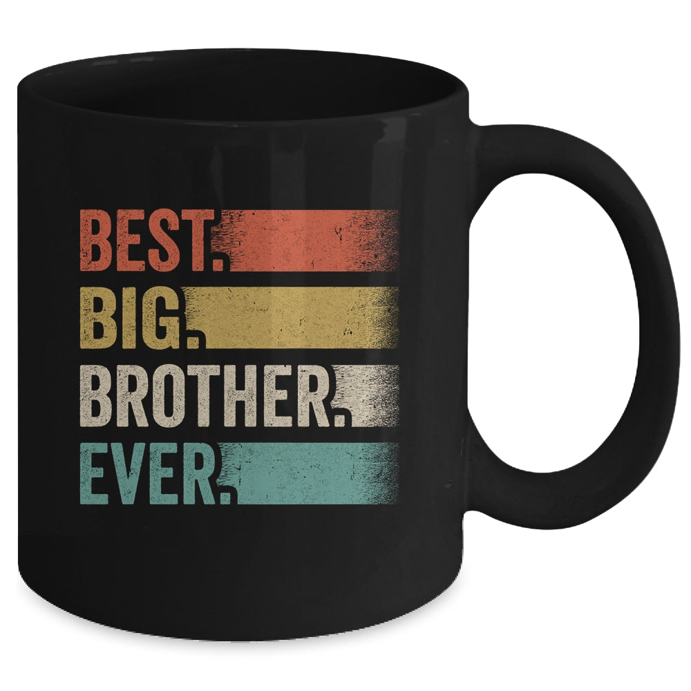 Best Big Brother Cool Retro Big Bro Mug | siriusteestore