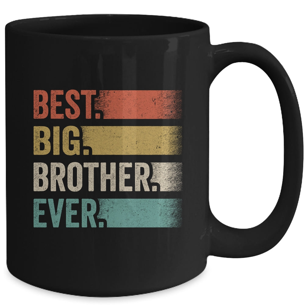 Best Big Brother Cool Retro Big Bro Mug | siriusteestore