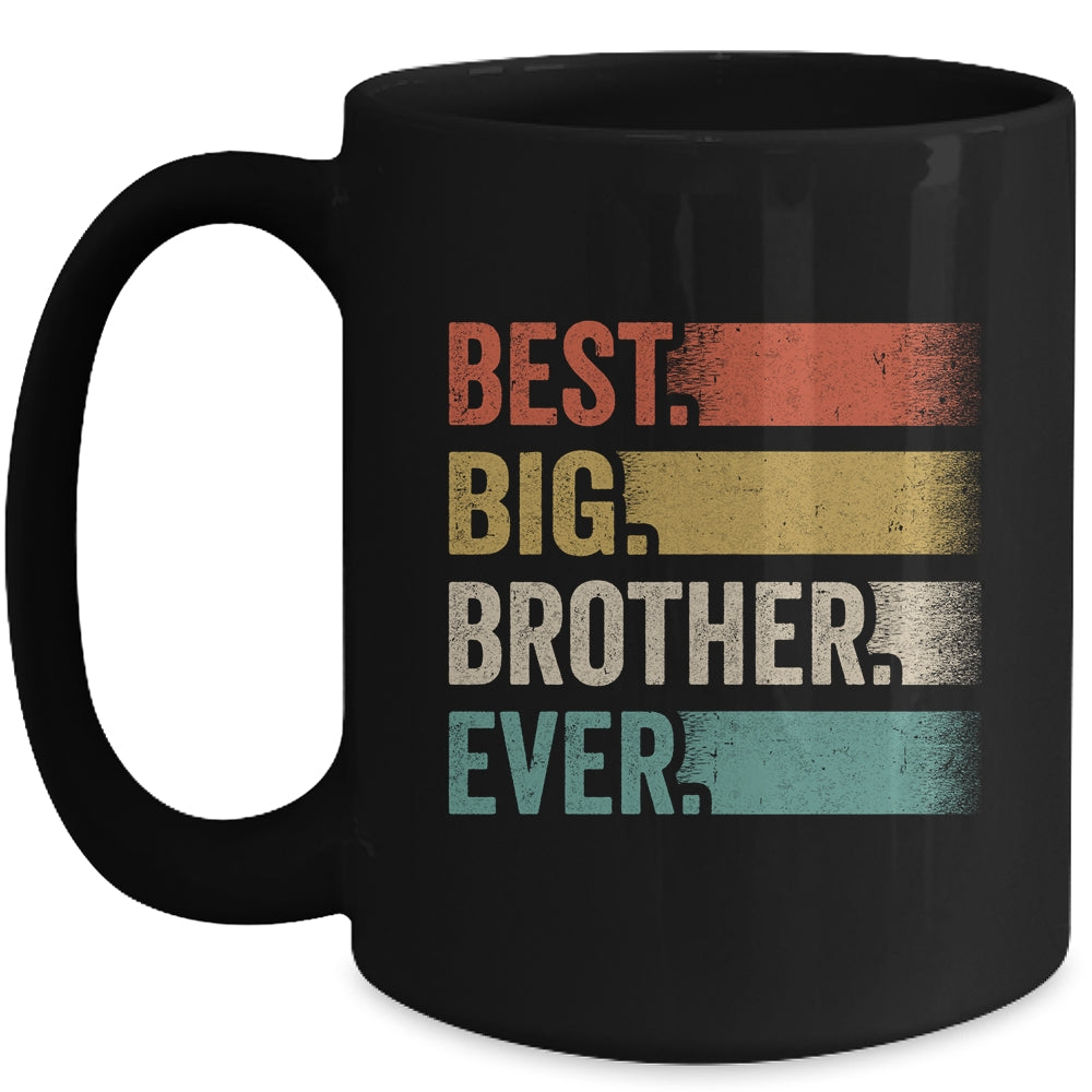 Best Big Brother Cool Retro Big Bro Mug | siriusteestore