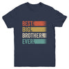Best Big Brother Cool Retro Big Bro Youth Shirt | siriusteestore