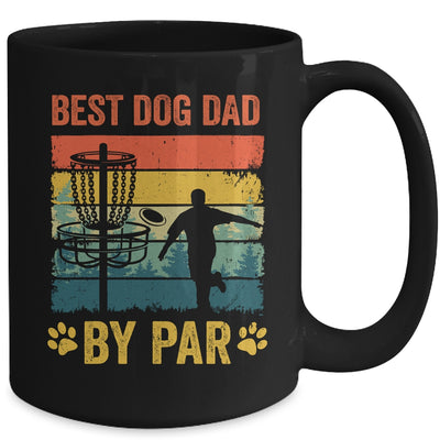 Best Dog Dad By Par Funny Vintage Frisbee Golf Disc Sport Mug | siriusteestore