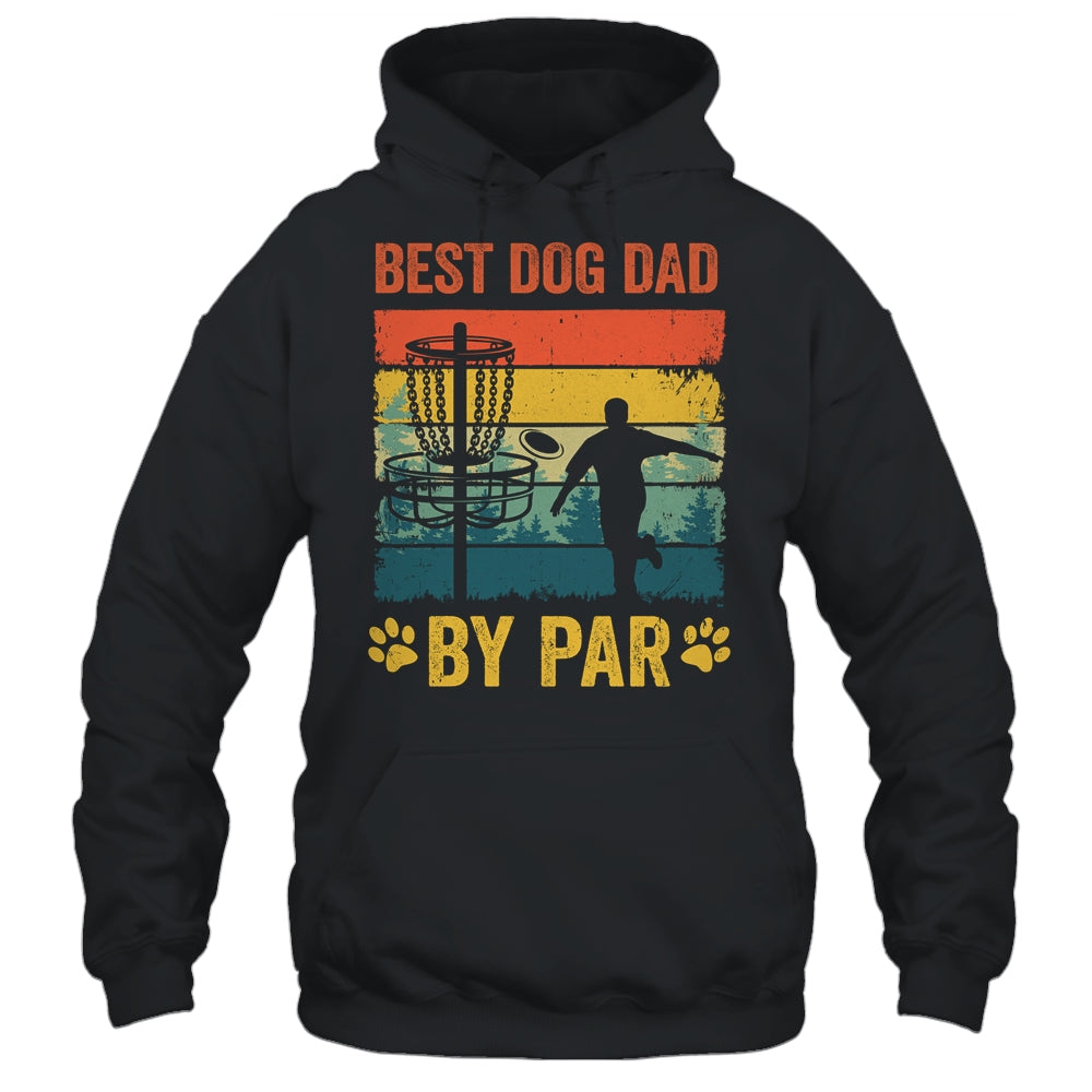 Best Dog Dad By Par Funny Vintage Frisbee Golf Disc Sport Shirt & Hoodie | siriusteestore