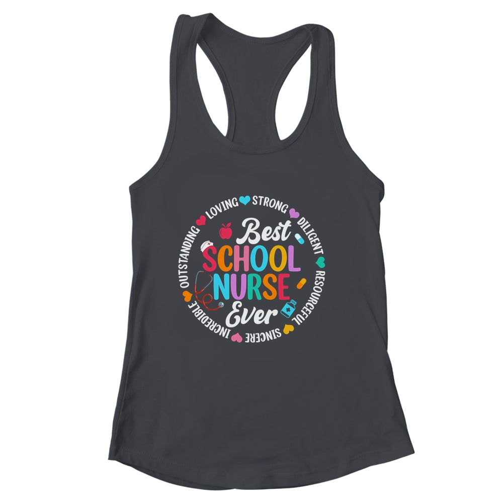 Best School Nurse Ever Appreciation Nursing Job School Shirt & Tank Top | siriusteestore