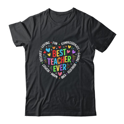 Best Teacher Ever Teacher Motivational Appreciation Week Shirt & Hoodie | siriusteestore