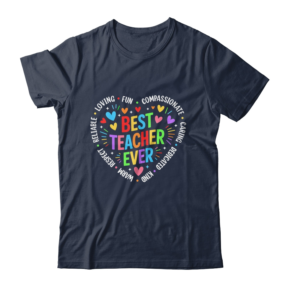 Best Teacher Ever Teacher Motivational Appreciation Week Shirt & Hoodie | siriusteestore