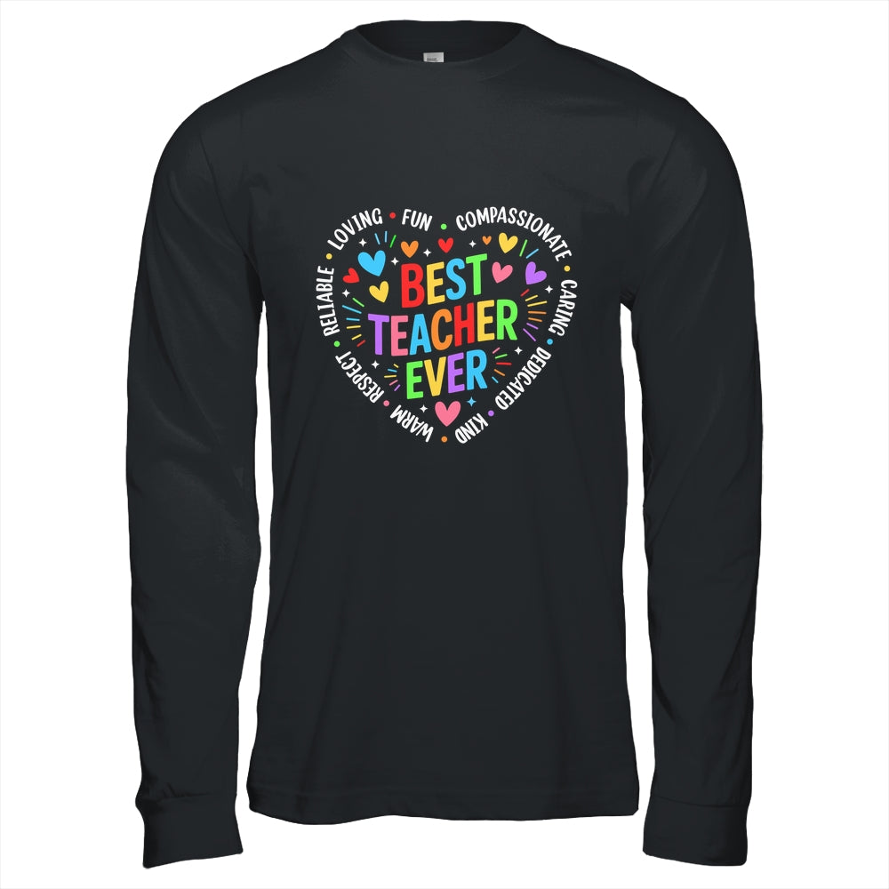 Best Teacher Ever Teacher Motivational Appreciation Week Shirt & Hoodie | siriusteestore