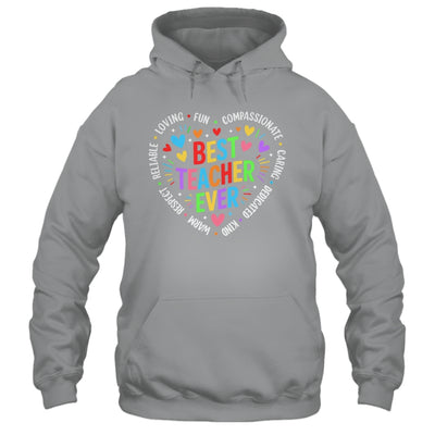 Best Teacher Ever Teacher Motivational Appreciation Week Shirt & Hoodie | siriusteestore