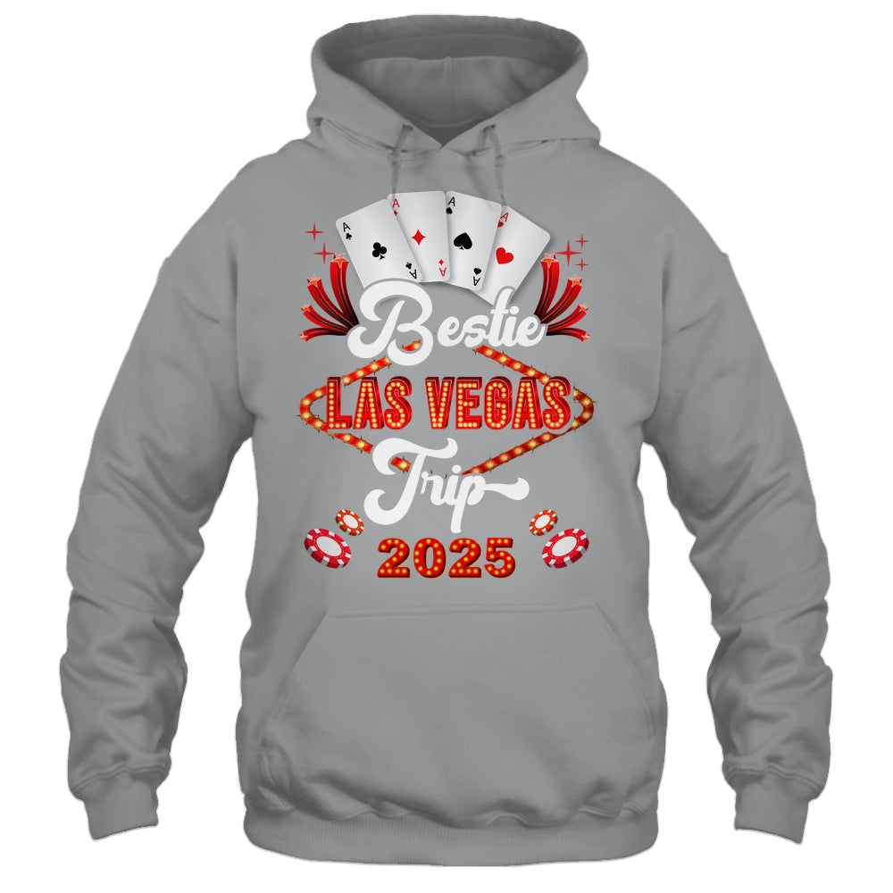 Bestie Las Vegas Trip 2025 Sister Squad Vacation Matching Shirt & Tank Top | siriusteestore
