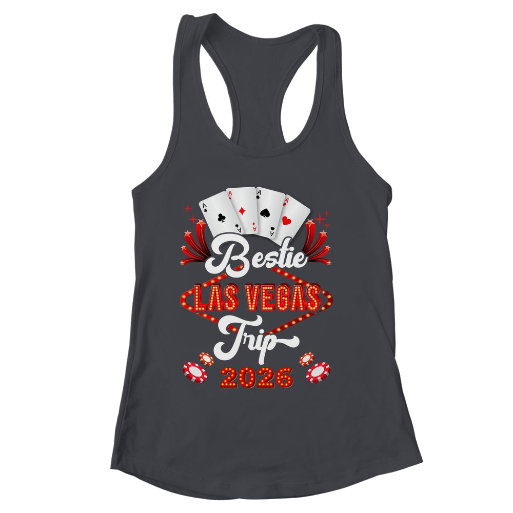 Bestie Las Vegas Trip 2026 Sister Squad Vacation Matching Shirt & Tank Top | siriusteestore
