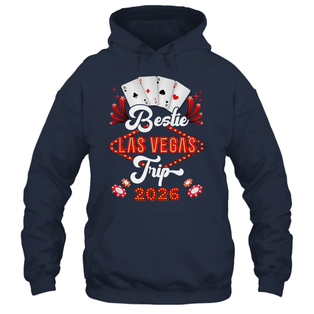 Bestie Las Vegas Trip 2026 Sister Squad Vacation Matching Shirt & Tank Top | siriusteestore