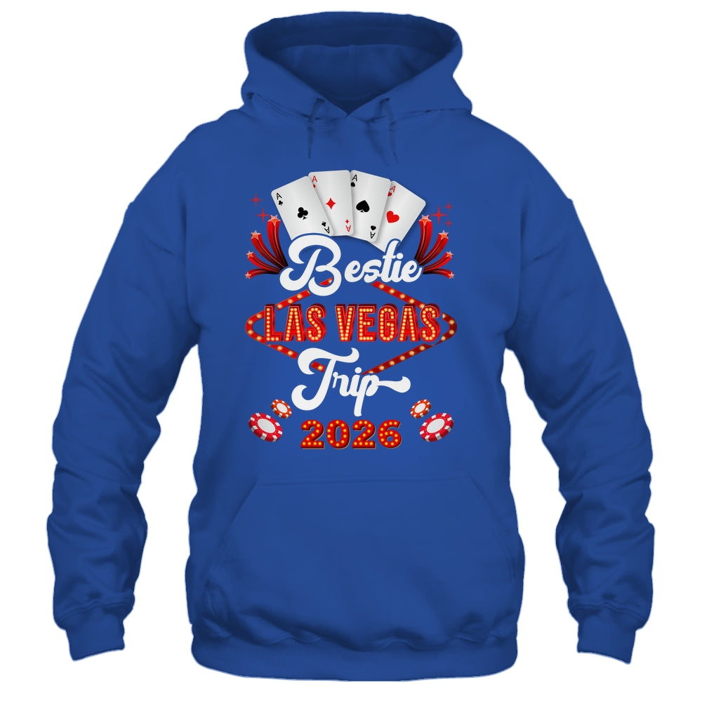 Bestie Las Vegas Trip 2026 Sister Squad Vacation Matching Shirt & Tank Top | siriusteestore