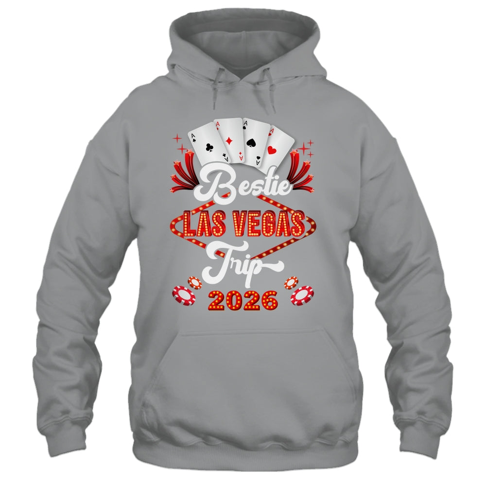 Bestie Las Vegas Trip 2026 Sister Squad Vacation Matching Shirt & Tank Top | siriusteestore